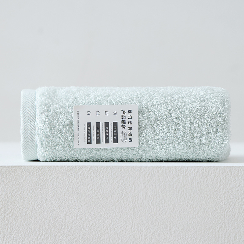 Kanghao Ručnik za lice od 100% pamuka, ravna tkanina, 80-100 g, za bebe i odrasle