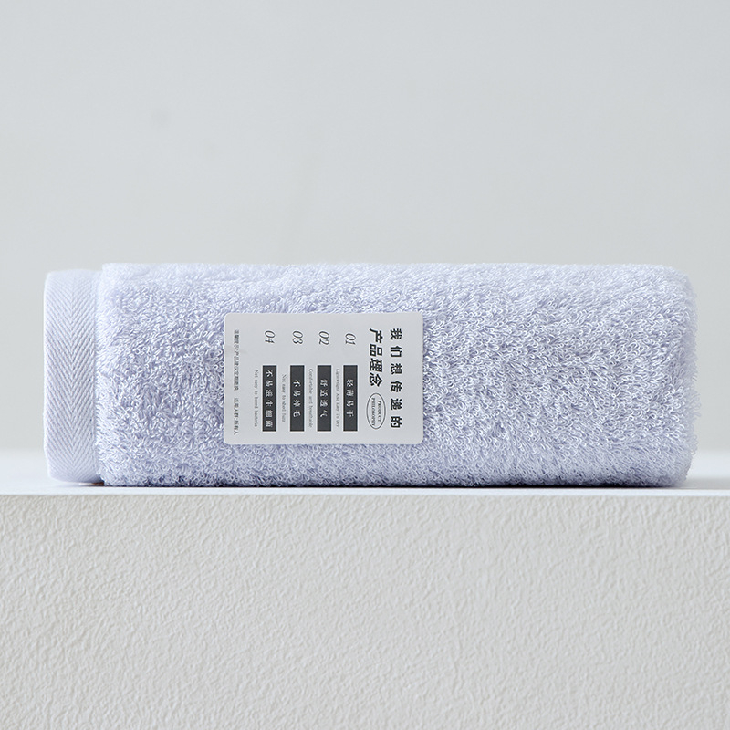 Kanghao Ručnik za lice od 100% pamuka, ravna tkanina, 80-100 g, za bebe i odrasle