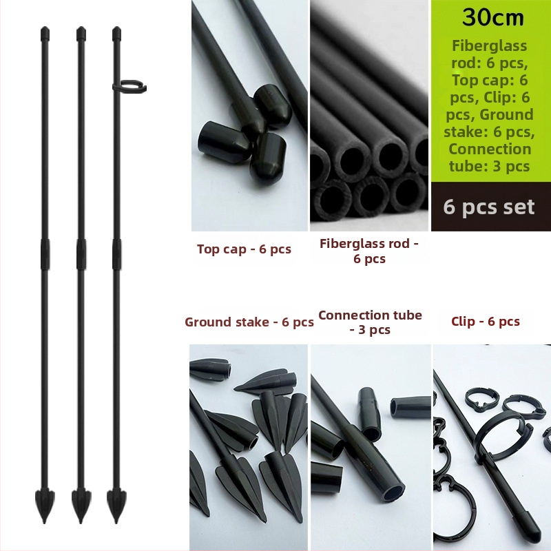 Пергола за катерещи растения за рози и Монстера, вътрешна поставка за растения с пластмасово-стъклопластов прът