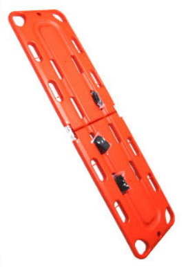 Σετ διασωστικού φορείου σε υδάτινο περιβάλλον με σπονδυλική πλάκα, πτυσσόμενο πλαστικό φορείο, PE σταθεροποιητής κεφαλής και λαιμού — Μάρκα Three Tails, Μοντέλο SWY-SYJYDJ-01