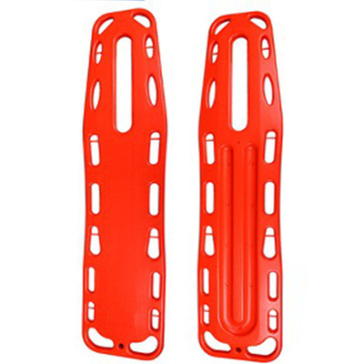 Σετ διασωστικού φορείου σε υδάτινο περιβάλλον με σπονδυλική πλάκα, πτυσσόμενο πλαστικό φορείο, PE σταθεροποιητής κεφαλής και λαιμού — Μάρκα Three Tails, Μοντέλο SWY-SYJYDJ-01