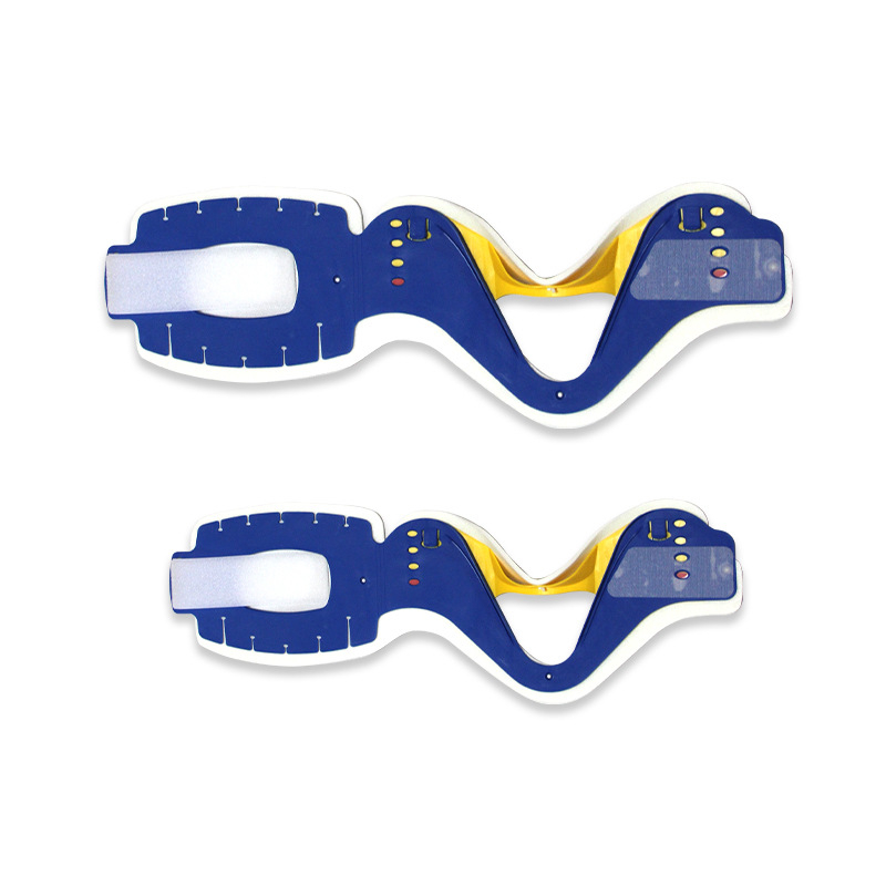 Σετ διασωστικού φορείου σε υδάτινο περιβάλλον με σπονδυλική πλάκα, πτυσσόμενο πλαστικό φορείο, PE σταθεροποιητής κεφαλής και λαιμού — Μάρκα Three Tails, Μοντέλο SWY-SYJYDJ-01