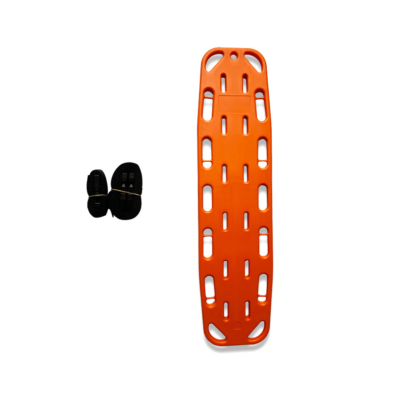 Σετ διασωστικού φορείου σε υδάτινο περιβάλλον με σπονδυλική πλάκα, πτυσσόμενο πλαστικό φορείο, PE σταθεροποιητής κεφαλής και λαιμού — Μάρκα Three Tails, Μοντέλο SWY-SYJYDJ-01