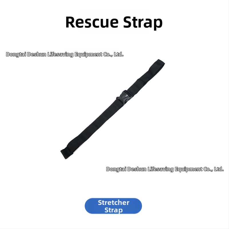 Sada nosidiel na vodné záchrany s chrbtovou platňou, skladacia plastová nosidla, PE držiak hlavy a krčná opora — Značka Three Tails, Model SWY-SYJYDJ-01