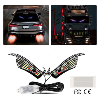 LED automobil Demon Eye svjetlo - 11 načina, USB napajanje, model XL Demon Eye, 5 V, 10 W