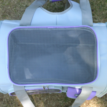 Чанта за котка на рамо от Oxford материал, преносима дишаща чанта за пътуване, произход Jiangxi, модел с букви