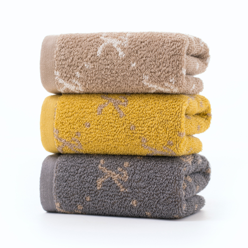 Sakura márkájú gyerekeknek szóló Jacquard pamut arctörölköző – 32S fonal