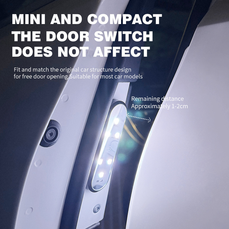 LED osvjetljenje vrata automobila, antikolizijsko svjetlo, trepćuće pri otvaranju vrata, senzor, bežično