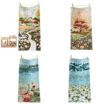 Dječji ručnik za lice, 100% pamuk, 60 g, 32-ply vlakno, jacquard tkanje, apsorpcija 0–5 s