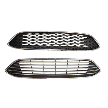 Grilă frontală JONY din ABS cu model fagure pentru Ford Focus 2015-2018, montaj pe bara, Piesă F1EB-8200-A