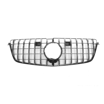 YTOP GT-stílusú függőleges sávos radiátor rács Mercedes-Benz GL X166 (2013-2015), ABS műanyag