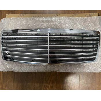 Grilă centrală a barei frontale pentru Mercedes-Benz W140, motif tigru, ABS plastic, 1992-1998, Piesă 1408800583, Brand LC