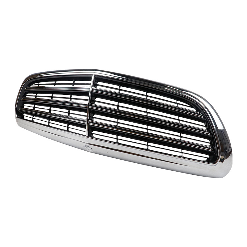 Srednja rešetka prednjeg branika za Mercedes-Benz W213 E200 E350 - ABS plastika - Dijeli broj 213 880 0683 - Ugradnja na branik