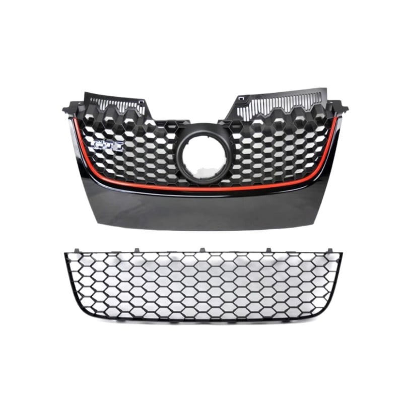 Središnja rešetka prednjeg branika VW Golf 5 GTI, ABS plast, za 2005-2009 Golf 5