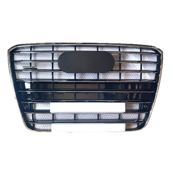 Audi A8D4 Grilă frontală pentru bara de protecție (2011-2014) – ABS plastic, montaj pe bară, Nr. piesă D4