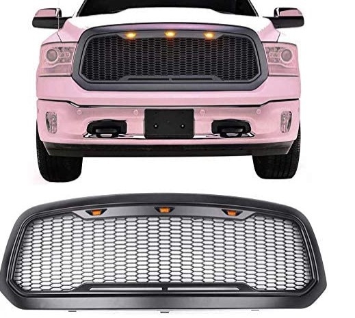 Prednja rešetka za Dodge Ram 1500 (2013–2018) – ABS plastika, prednja ugradnja, savršeno pristaje