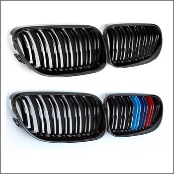 Prednja rešetka za BMW E90/E92/E93 (2005-2012) – ABS plast; ugradnja na branik; broj dijela 1223565