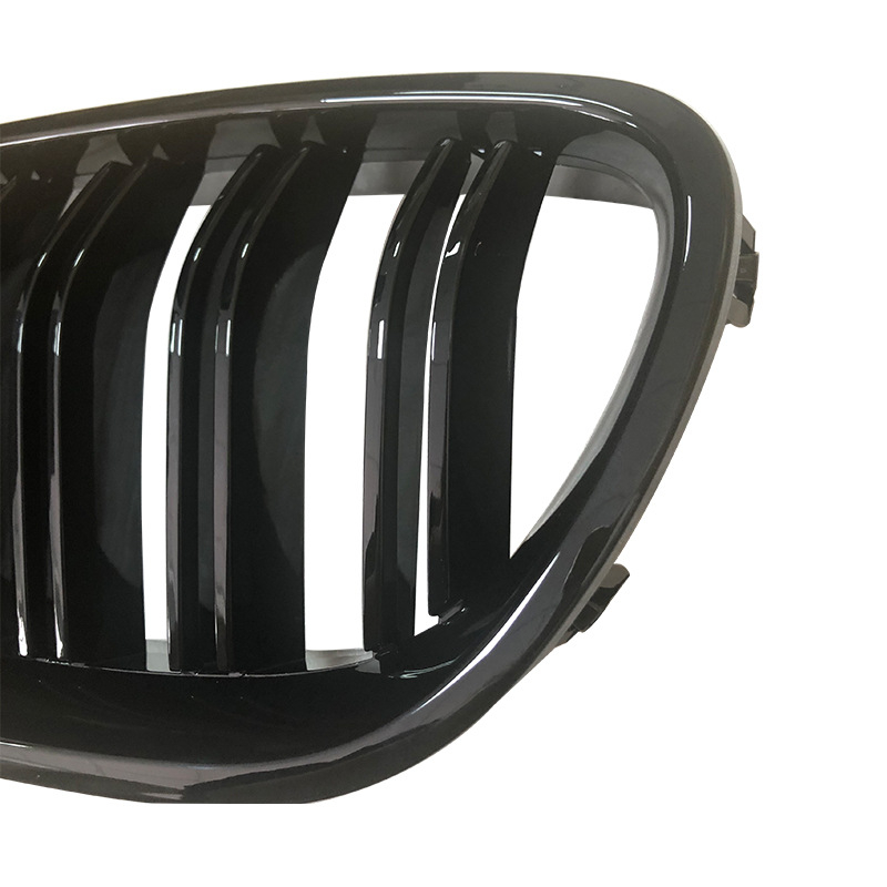 BMW 5 Series F10/F18 dvostruka linijska prednja maska – ABS plastika, za montažu na branik, 2010–2017