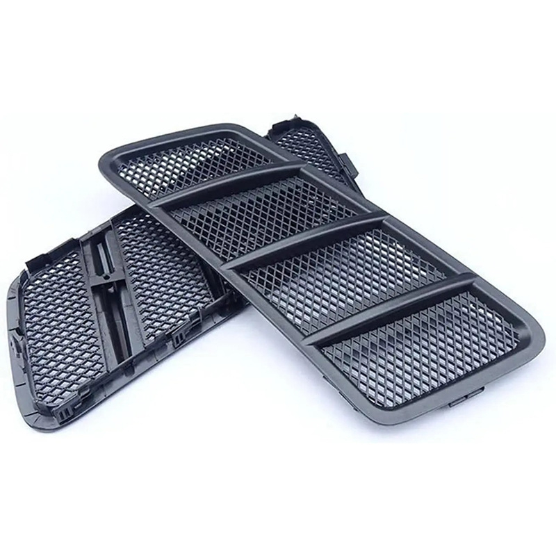 Gril izlaza zraka haube za Mercedes-Benz W166 GL/ML (2012-2015), ABS plastika, ugradnja na radijator, lijeva 1668800105 / desna 1668800205