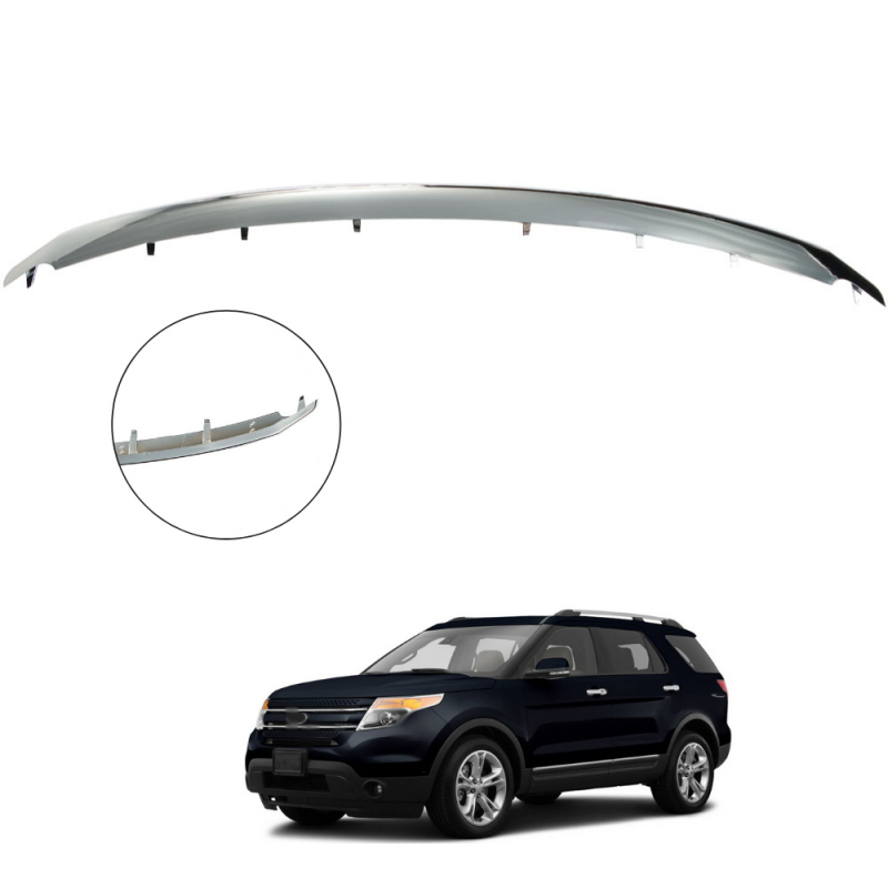 Centralna rešetka sjajna traka za Ford Explorer 2011-2014 | ABS plastika | Ugradnja na branik