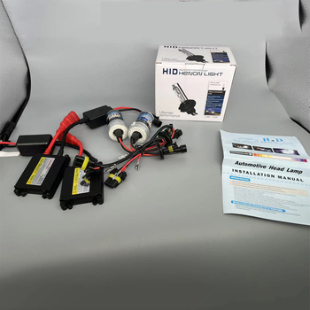 Sada xenónových svetlometov HID pre auto, ultra tenký DC, 12V 35-55W, 6000K, kompatibilný s H1/H4/H7/H11