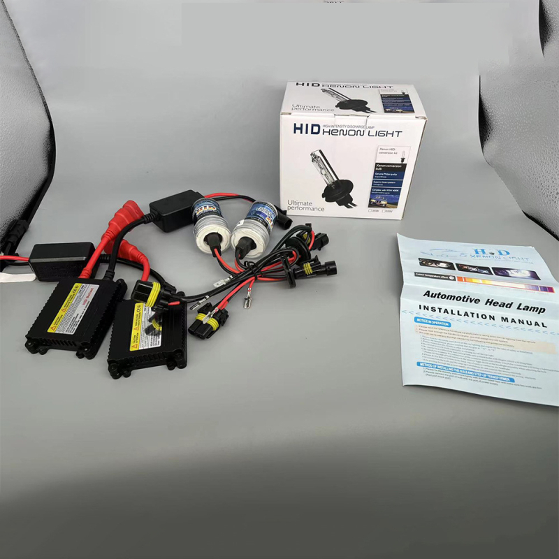 Sada xenónových svetlometov HID pre auto, ultra tenký DC, 12V 35-55W, 6000K, kompatibilný s H1/H4/H7/H11