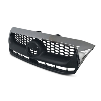 Prednja rešetka sklop za Toyota Hilux Vigo (2008-2011), ABS plast, ugradnja na branik, ventilirana rešetka