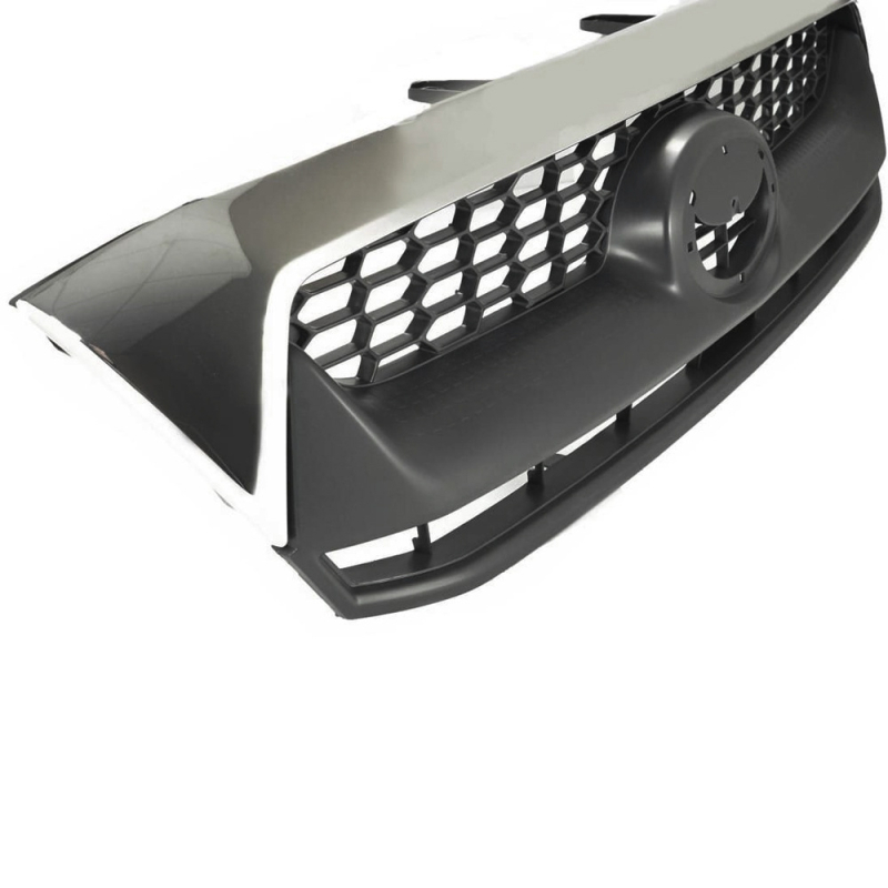 Prednja rešetka sklop za Toyota Hilux Vigo (2008-2011), ABS plast, ugradnja na branik, ventilirana rešetka