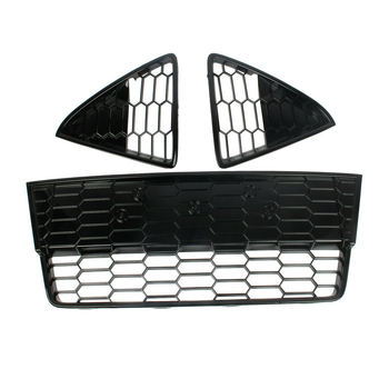 ABS plastična prednja donja srednja rešetka za Ford Focus 2012–2015 – materijal: ABS, težina: 1,5 kg, montaža: prednji branik