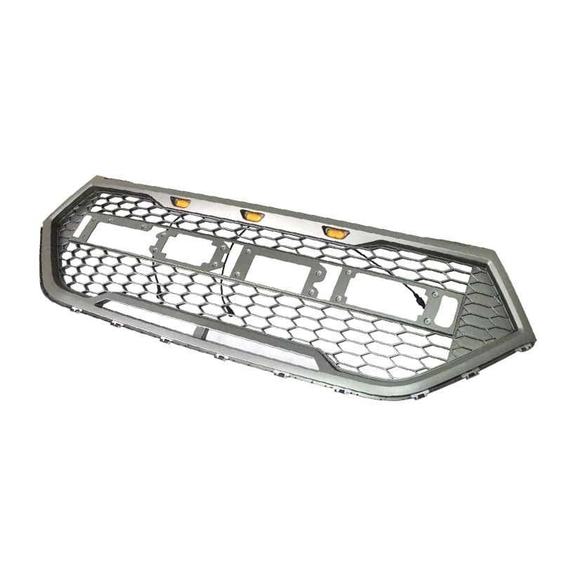Prednja rešetka za Ford Edge, Escape, Everest i Explorer — Langspie; Materijal: ABS plastika; Kompatibilni modeli: Edge, Escape, Everest, Explorer; Dijelni broj: Ruijie net; Mjenjač: automatski