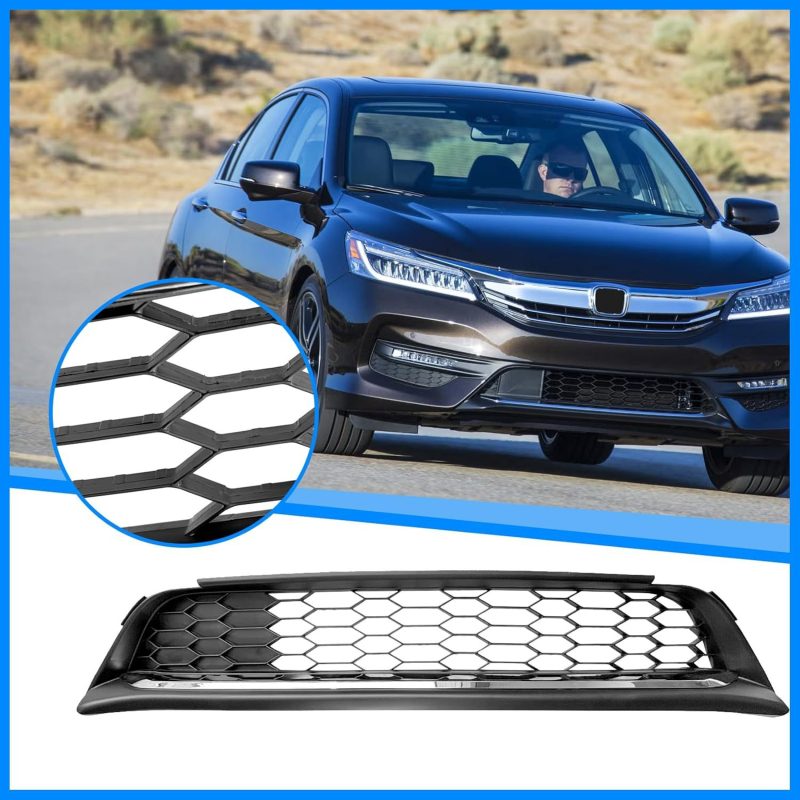 Donja srednja rešetka za Honda Accord, ABS plastika, OEM 71152T2FA500, modeli 2016+