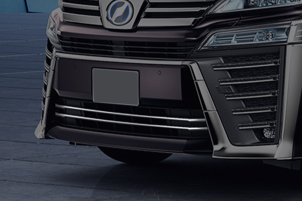 VELLFIRE30 srednji gril dekorativna traka (donja) od nehrđajućeg čelika 304 - dodatak br. 3605