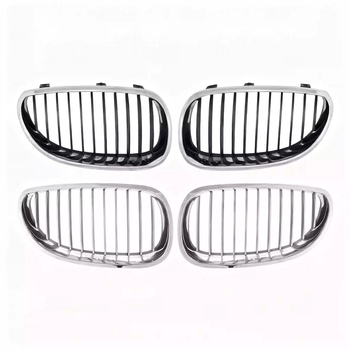 BMW E60 prednja rešetka za branik s mrežom za ventilaciju – metal