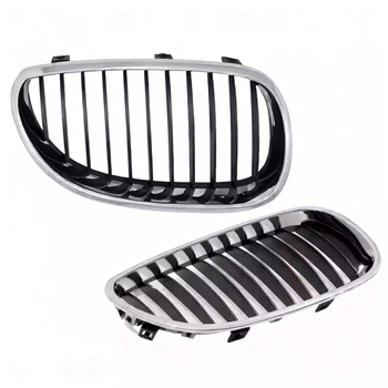 BMW E60 prednja rešetka za branik s mrežom za ventilaciju – metal