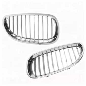 BMW E60 prednja rešetka za branik s mrežom za ventilaciju – metal