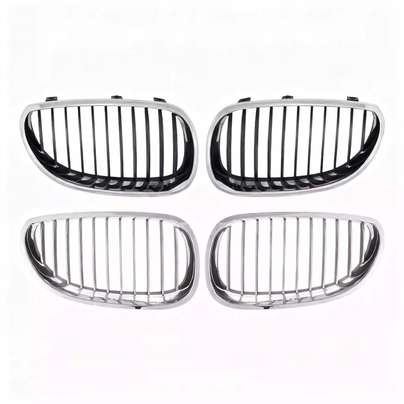 BMW E60 prednja rešetka za branik s mrežom za ventilaciju – metal