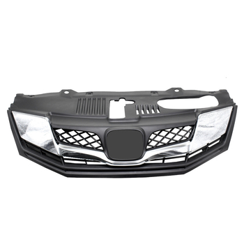 Prednja rešetka za Honda Fengfan 2012–2014, ABS plast, elektroplatinirani završetak, ugradnja na branik, težina 4,5 kg