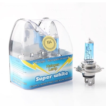Automobilska halogena žarulja za farove, kompatibilna s H1/H4/H7/H3/H11 i 9005/9006, 12V, 100W, 6000LM, vijek trajanja 50000h, univerzalna kompatibilnost
