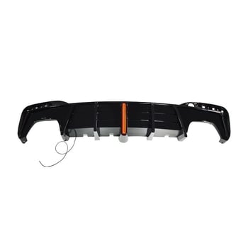 LED stražnji lip spojler za BMW G30, 3-dijelni set, ABS plastika (ABS plastika, 3-dijelni set, BMW G30 2017-2023)