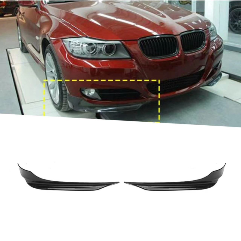Prednji kut branika BMW 3. serije E90, 2009-2011, ABS plastika, montaža na radijator