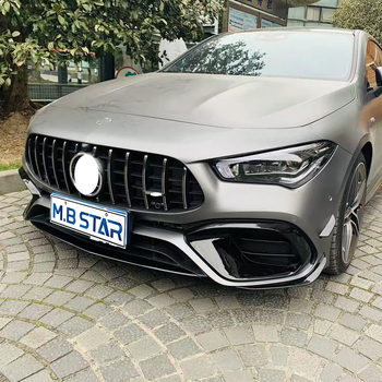 Prednji air knife set za Mercedes-Benz CLA45 AMG C118 (2020+), ABS plastični, dio CLAW118, marka Meirun Star