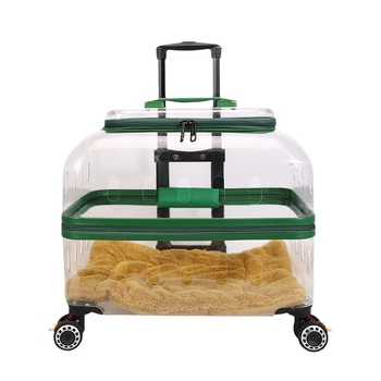 Чанта за домашни любимци с твърд корпус от PP за котки и кучета, капацитет 15, произход Хебей