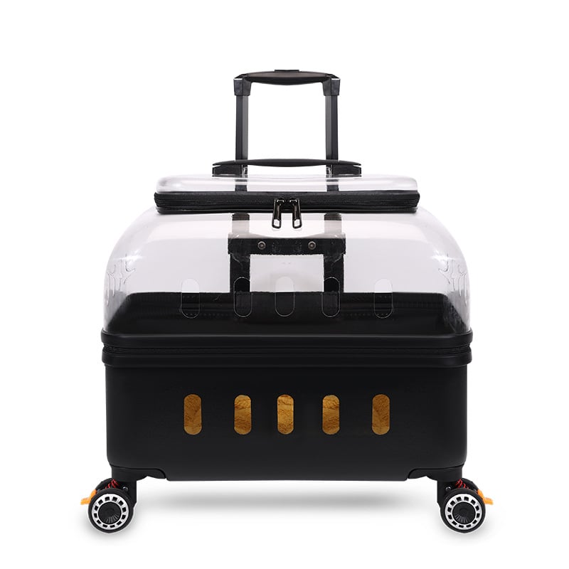 Чанта за домашни любимци с твърд корпус от PP за котки и кучета, капацитет 15, произход Хебей