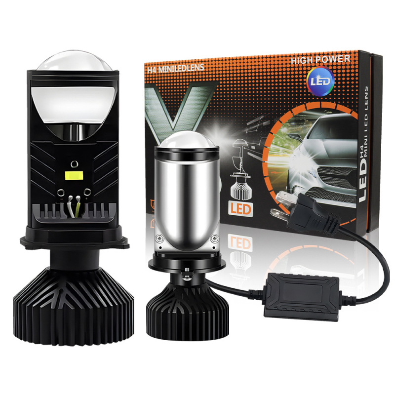 LED farovi za automobil Y6 H4 s integriranom dvostrukom lećom za visoki i niski snop, 70W, 12-24V, 6000 lm, IP67