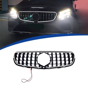 LED osvijetljena prednja maska za Mercedes-Benz GLC X253 (2016–2019), ABS plast, ugradnja na hladnjak, dio X253, marka Ytop