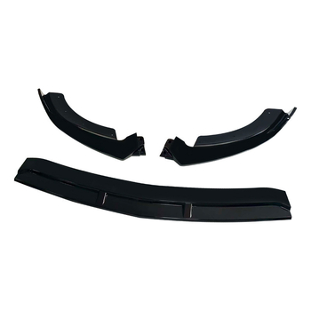 Mercedes-Benz W213 E-Class első lip spoiler, 2016–2020, 4-ajtós sport, ABS műanyag, 3-lépcsős, radiátorra szerelve