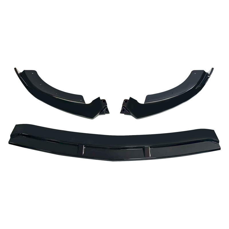 Mercedes-Benz W213 E-Class első lip spoiler, 2016–2020, 4-ajtós sport, ABS műanyag, 3-lépcsős, radiátorra szerelve