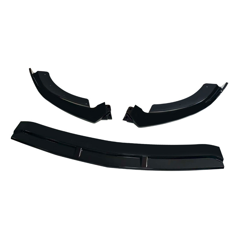 Mercedes-Benz W213 E-Class első lip spoiler, 2016–2020, 4-ajtós sport, ABS műanyag, 3-lépcsős, radiátorra szerelve