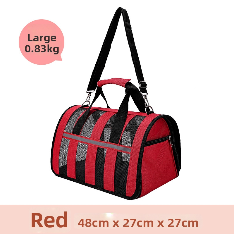 Дишаща чанта за домашни любимци от Oxford плат, капацитет до 10 кг