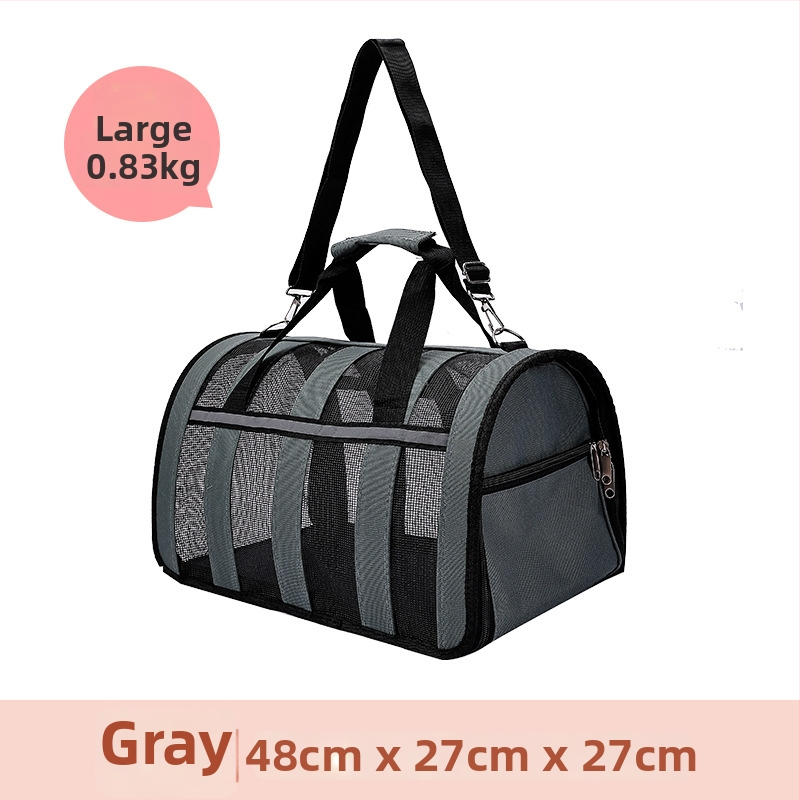 Дишаща чанта за домашни любимци от Oxford плат, капацитет до 10 кг